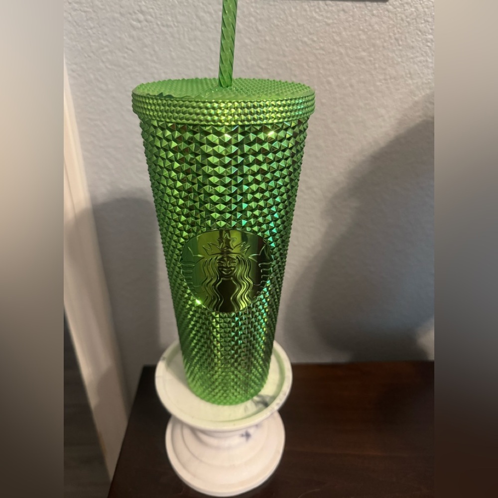 Starbucks Green Textured 24 oz Venti Tumbler